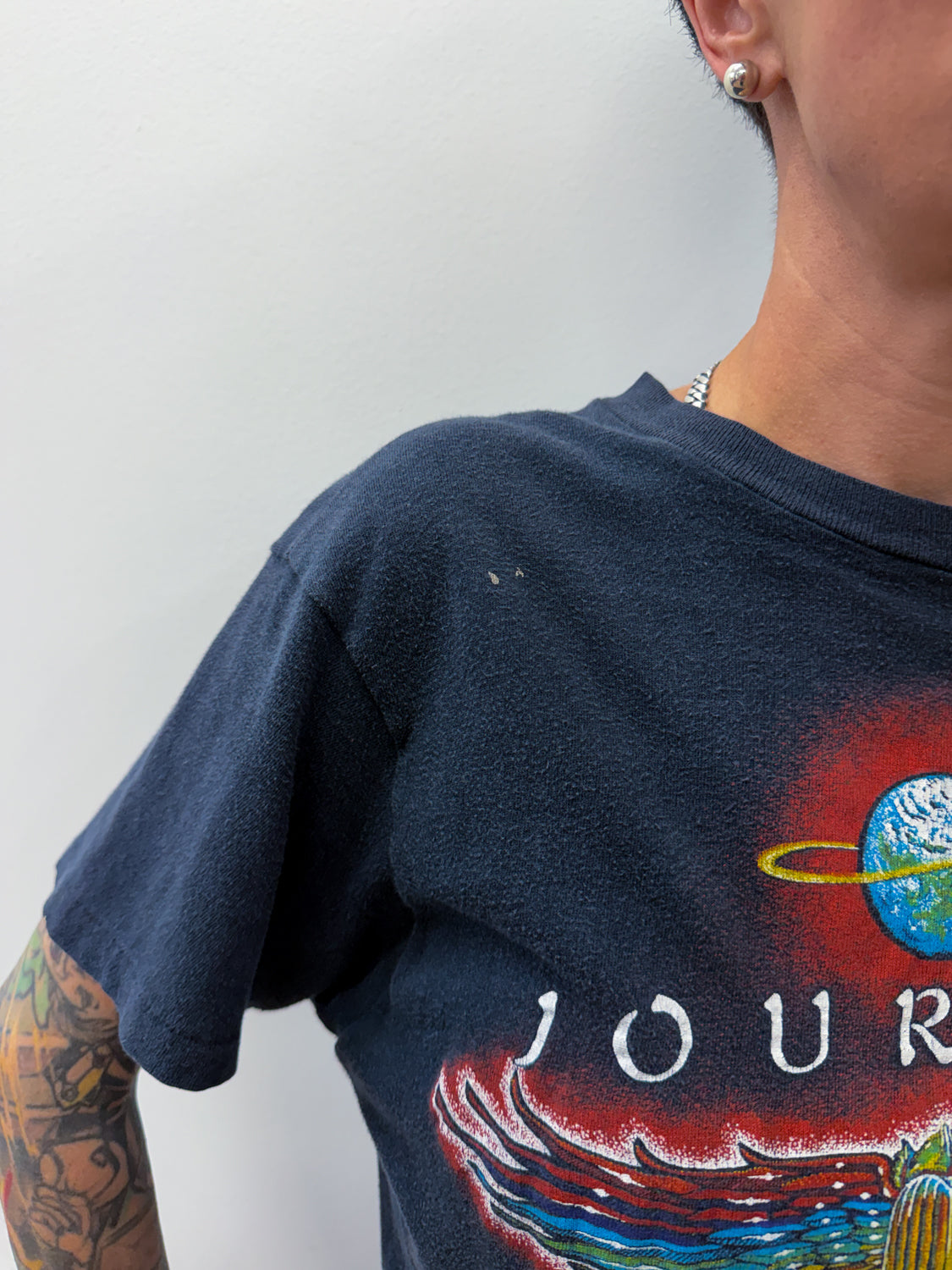 1980s Vintage Journey at Cobo Arena Detroit Michigan Sold Out Tour Tee