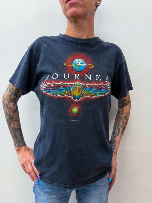 1980s Vintage Journey at Cobo Arena Detroit Michigan Sold Out Tour Tee