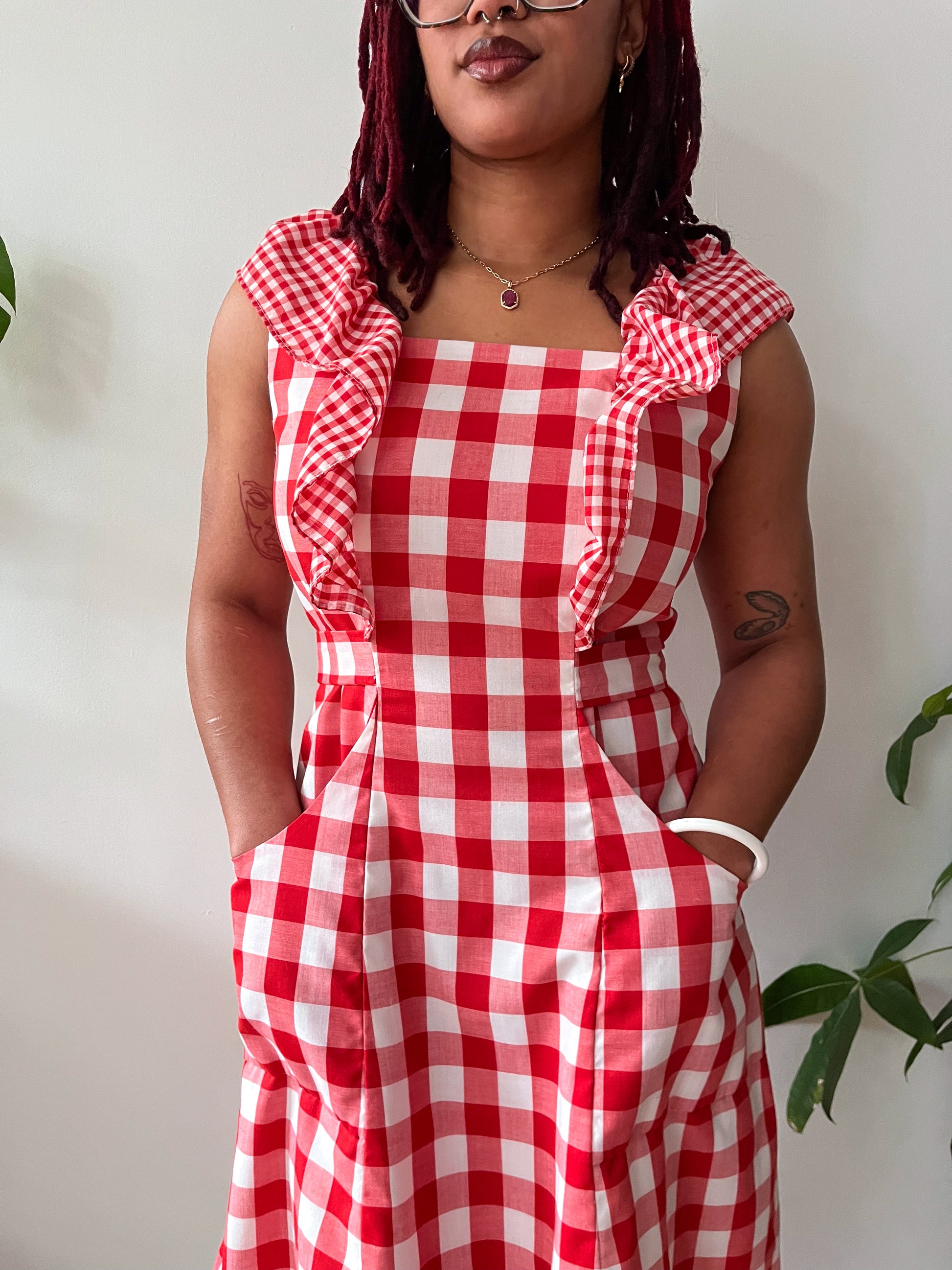 checkered formal dress Black & White Buffalo Plaid Cotton Dress, Long Formal Shirt Dress, Plus Size Maxi Dress, Stylish Tartan Dress, Feminine Festive Kaftan Dress