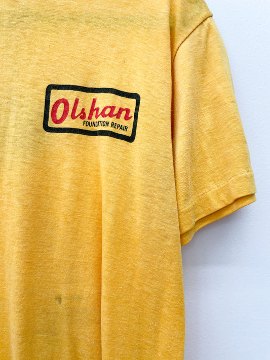 1970s Vintage Olshan Foundation Repair Thin Tee Shirt