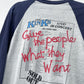 1981 Vintage The Kinks USA Tour "Give The People What They Want" Raglan Tee Shirt