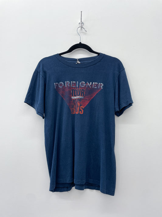 1980s Vintage Foreigner Tour Of The 80s Tee Shirt