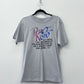 1989 Vintage Peace Now Victor S Hugo Tee Shirt 1980s