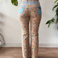 1970s Vintage Wrangler x Peter Max Cosmic Jump Patchwork Pop Art Jeans - RARE & ICONIC
