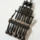 1960s Vintage Mid-Century Brutalist Copper Statement Owl Necklace by Pentti Sarpaneva