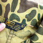 1970s Vintage Thrashed Cotton Duck Hunter Camouflage Jumpsuit Coveralls