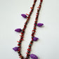 Grapes! Beaded Charm Necklace | Erin Wakeland Studio