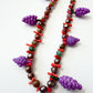 Grapes! Beaded Charm Necklace | Erin Wakeland Studio