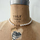 Golden Bow + Freshwater Pearl Choker | Trinity Barbara