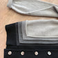 1950s Vintage Italian Knit Grayscale Cardigan Sweater by Damon