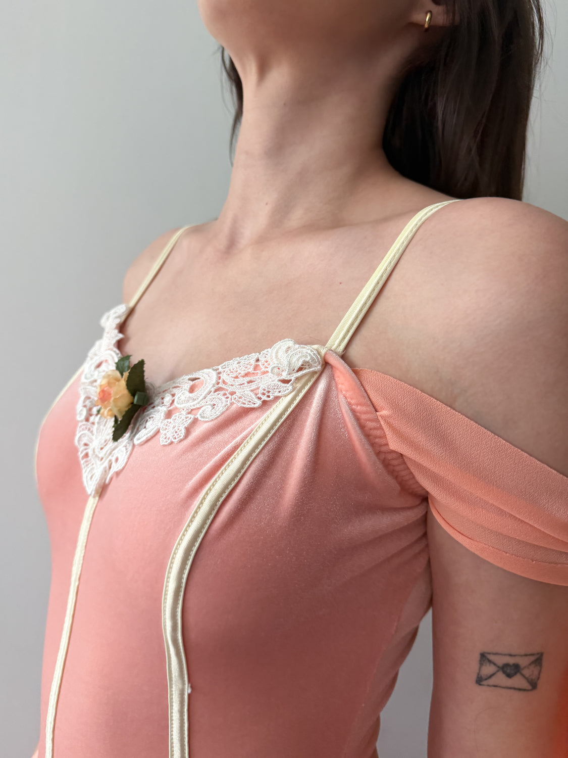 1990s Vintage Princess Peach Fairy Renaissance Faire Costume Dress