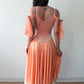 1990s Vintage Princess Peach Fairy Renaissance Faire Costume Dress