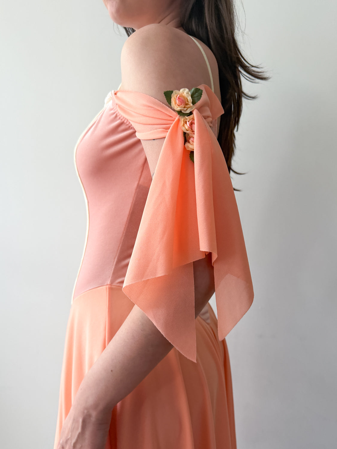 1990s Vintage Princess Peach Fairy Renaissance Faire Costume Dress