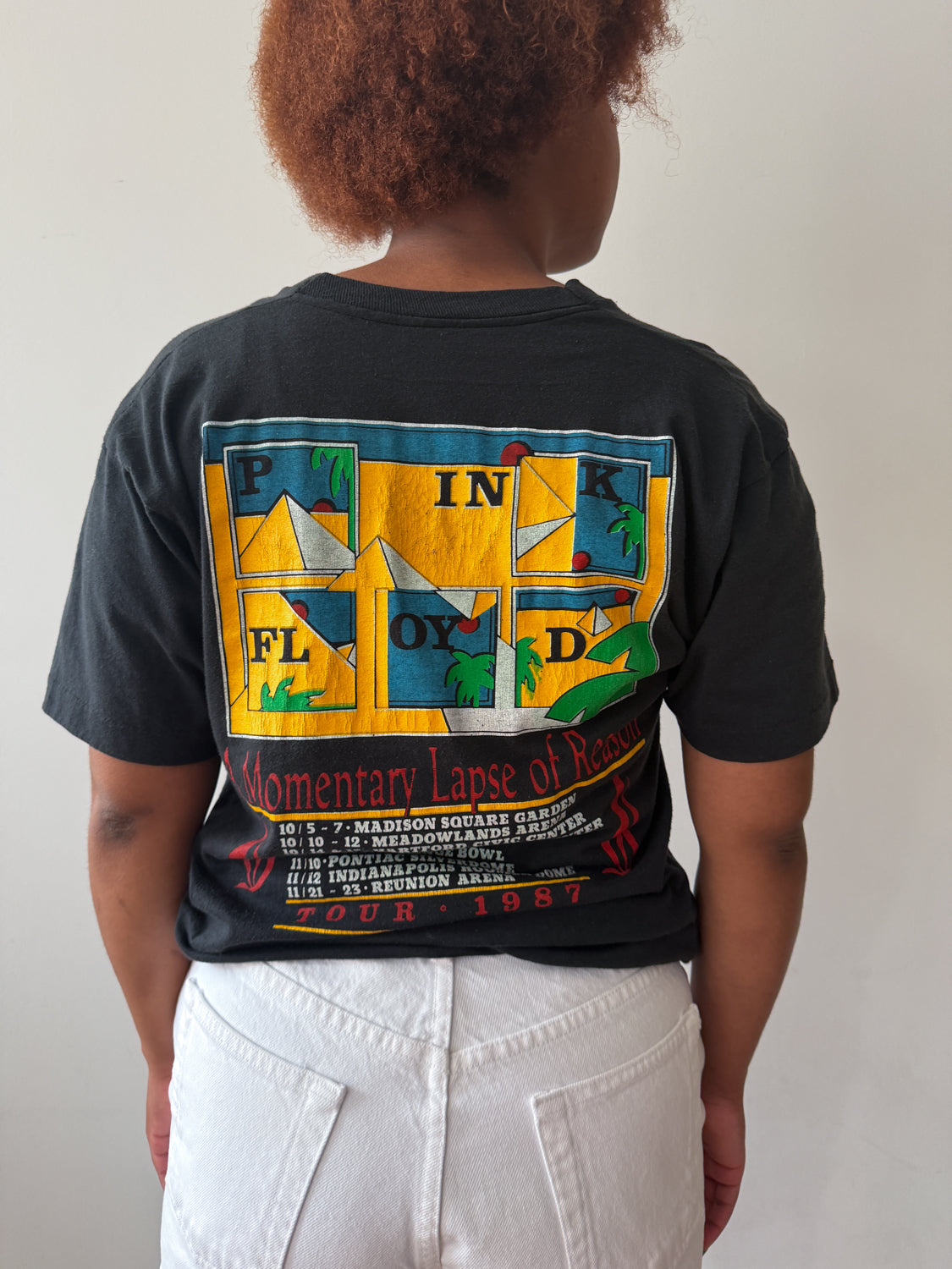 1980s Pink Floyd Momentary Lapse of Reason Concert Tour Tee 1987