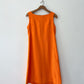 1960s Vintage Mod Orange Dress & Jacket Set