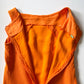 1960s Vintage Mod Orange Dress & Jacket Set