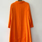 1960s Vintage Mod Orange Dress & Jacket Set