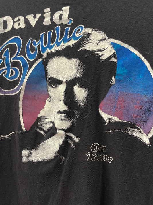 1978 Vintage David Bowie Heroes Original Tour Shirt 1970s
