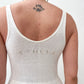 1920s - 1930s Vintage Aldrich & Aldrich Chicago White Cotton Swim Gym Suit