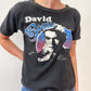 1978 Vintage David Bowie Heroes Original Tour Shirt 1970s