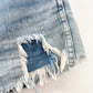 1970s Vintage Hillbilly Patched Up Torn & Frayed Shorts
