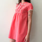 1960s Vintage Bubble Gum Pink Mod Babydoll Dress