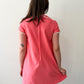 1960s Vintage Bubble Gum Pink Mod Babydoll Dress