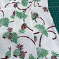 1940s Vintage Pineapple Novelty Print Rayon Day Dress