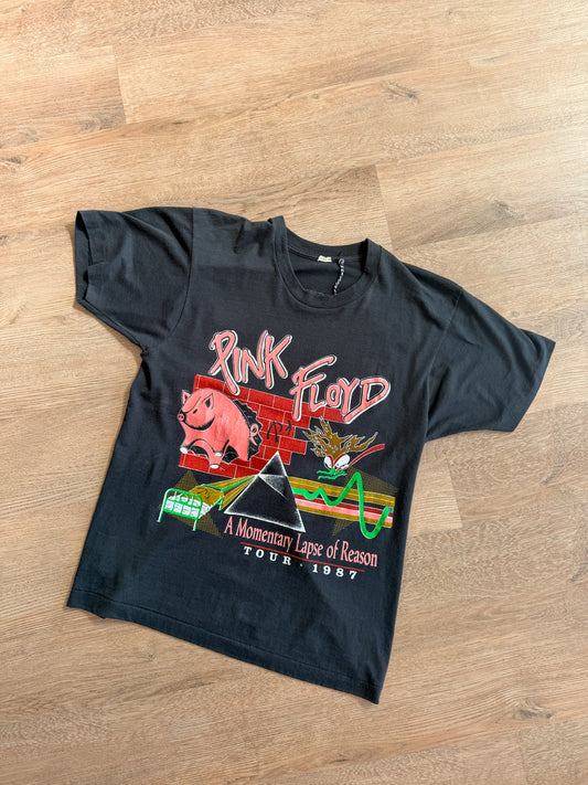 1980s Pink Floyd Momentary Lapse of Reason Concert Tour Tee 1987