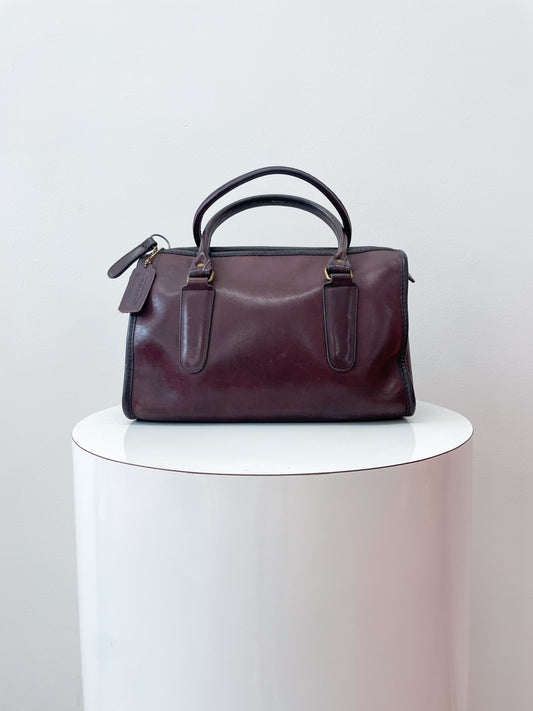 1970s Vintage Coach Leatherware NYC Madison Satchel Bag