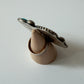 1970s Vintage Signed Kingman Turquoise 4 Stone Cluster Native Made Ring