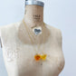 1970s Vintage Yellow & Orange Gems Necklaces
