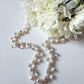 1990s Vintage Pearls & Glass Teardrop Necklace