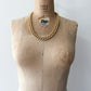 1980s Vintage Gold-Toned Big Chunky Chain Necklace