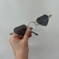Mini Metal Heart Sunglasses