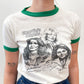1977 Vintage Charlie's Angels Ringer T-Shirt 1970s