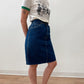 1980's Vintage Oscar de la Renta Jean Skirt