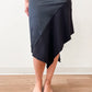 2000s Vintage Chic One Shoulder Cocktail Dress Y2K