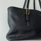 Y2K 2000s COACH 9813 Legacy Medium West Market Tote Purse in Black Leather