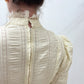 1970's Vintage Ivory Prairie Maxi Dress