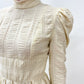 1970's Vintage Ivory Prairie Maxi Dress