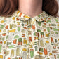 1960s Vintage Sewing Pattern Novelty Print Shift Dress