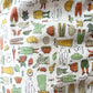 1960s Vintage Sewing Pattern Novelty Print Shift Dress