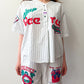 1990s Vintage Esleep & Co Baseball Jersey Style Pajama Set - Deadstock!
