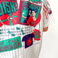 1990s Vintage Esleep & Co Baseball Jersey Style Pajama Set - Deadstock!
