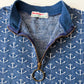 1970s Vintage Kids Anchor Knit Circle Zipper Shirt by Health-Tex
