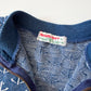 1970s Vintage Kids Anchor Knit Circle Zipper Shirt by Health-Tex