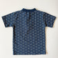 1970s Vintage Kids Anchor Knit Circle Zipper Shirt by Health-Tex
