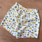 1960s Vintage Sailing Flags Novelty Print Kids Pajama Set
