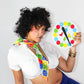 1950s Vintage Double Fold Twister Polka Dot Scarf